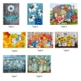 thumbnail image 4 of 12*16 Inch Flower DIY 5D Diamond Painting Set Full Diamond Diamond Painting Summer Flower Pattern Acrylic Rhinestone Mosaic Painting Craft Home Wall Decoration Gift Frameless, 4 of 8