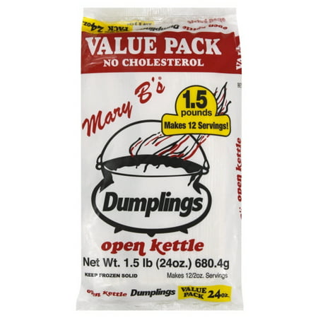 Mary B's® Open Kettle Dumplings 1.5 lb. Bag