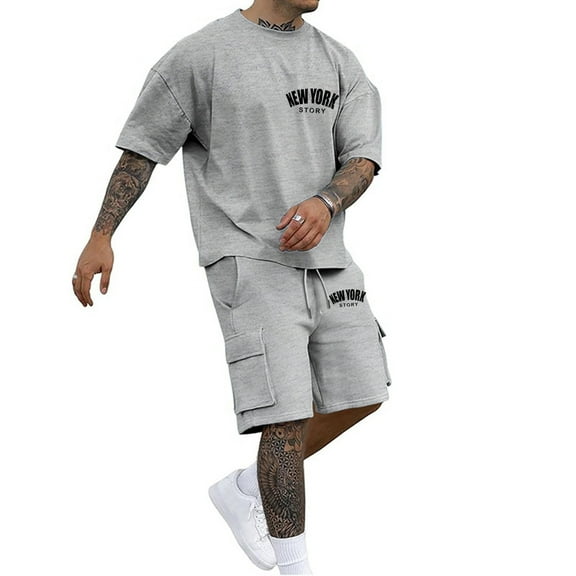 Men's underwear Drum Suit Shawl Tuxedo 6 Button Suits for Men Men Suits Big And Tall Tuxedo Shawl Lapel Rentals for Slim Fit Satin Jacket Mens Dress Lost Bathing Suit Men's Casual Letter Light Gray XL