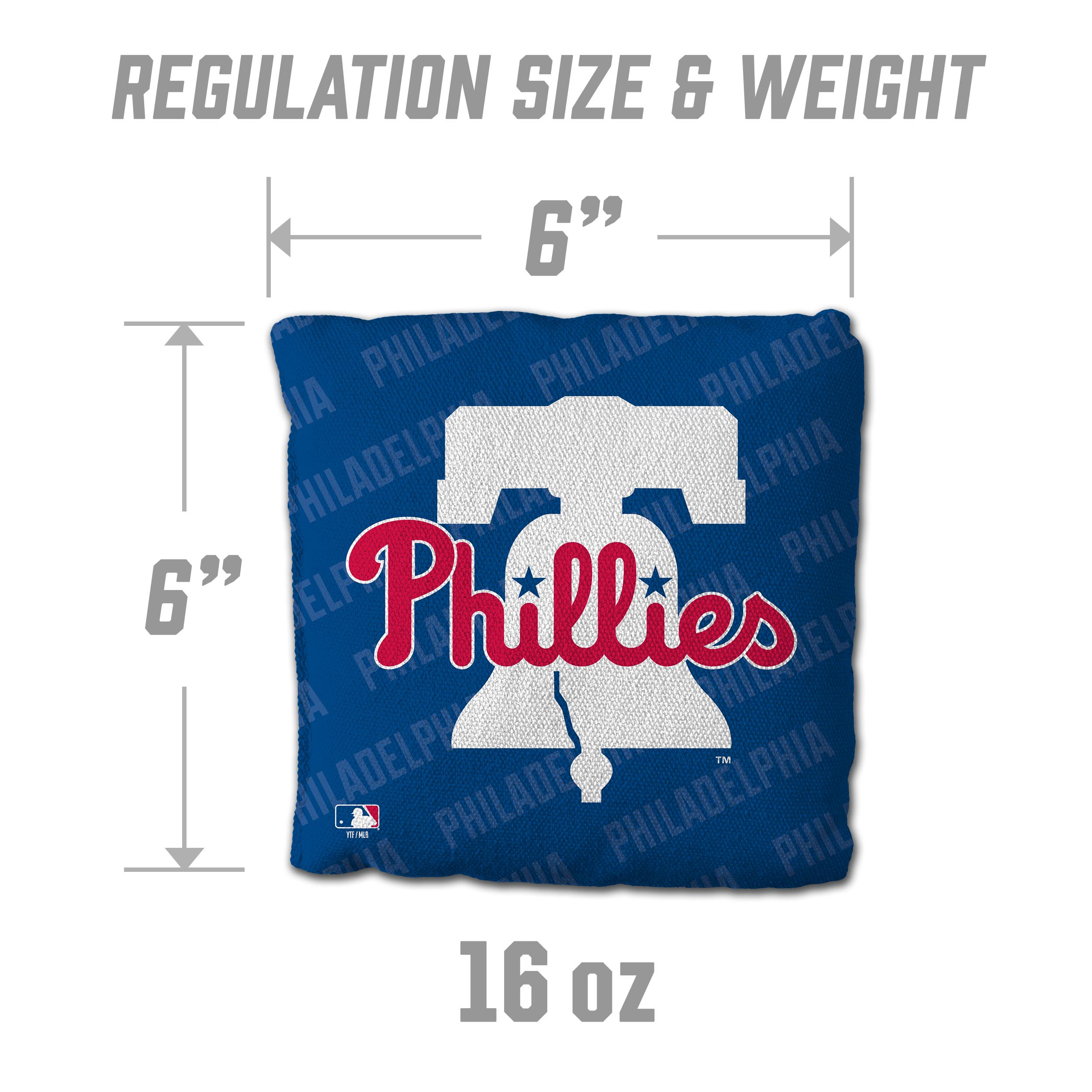 MLB Philadelphia Phillies Cornhole Bags - 4PK - Blue