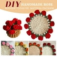 thumbnail image 6 of Creative Wool Crochet Coaster DIY Kit, Fabric, 20x20CM Size, Perfect for Gifts and Home Decor, 6 of 9