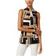 thumbnail image 2 of Blusa sedosa I-N-C mujer multicolor mediana Pull-over, 2 of 2