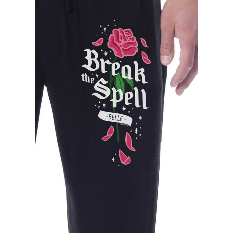 Disney Mens Beauty and the Beast Break The Spell Belle Sleep Pajama Pants 2XL