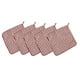 thumbnail image 1 of Paños de cocina de microfibra pack de 5 con ganchos - Paños de cocina corrugados engrosados, 30x30cm, gris y marrón, 1 of 2