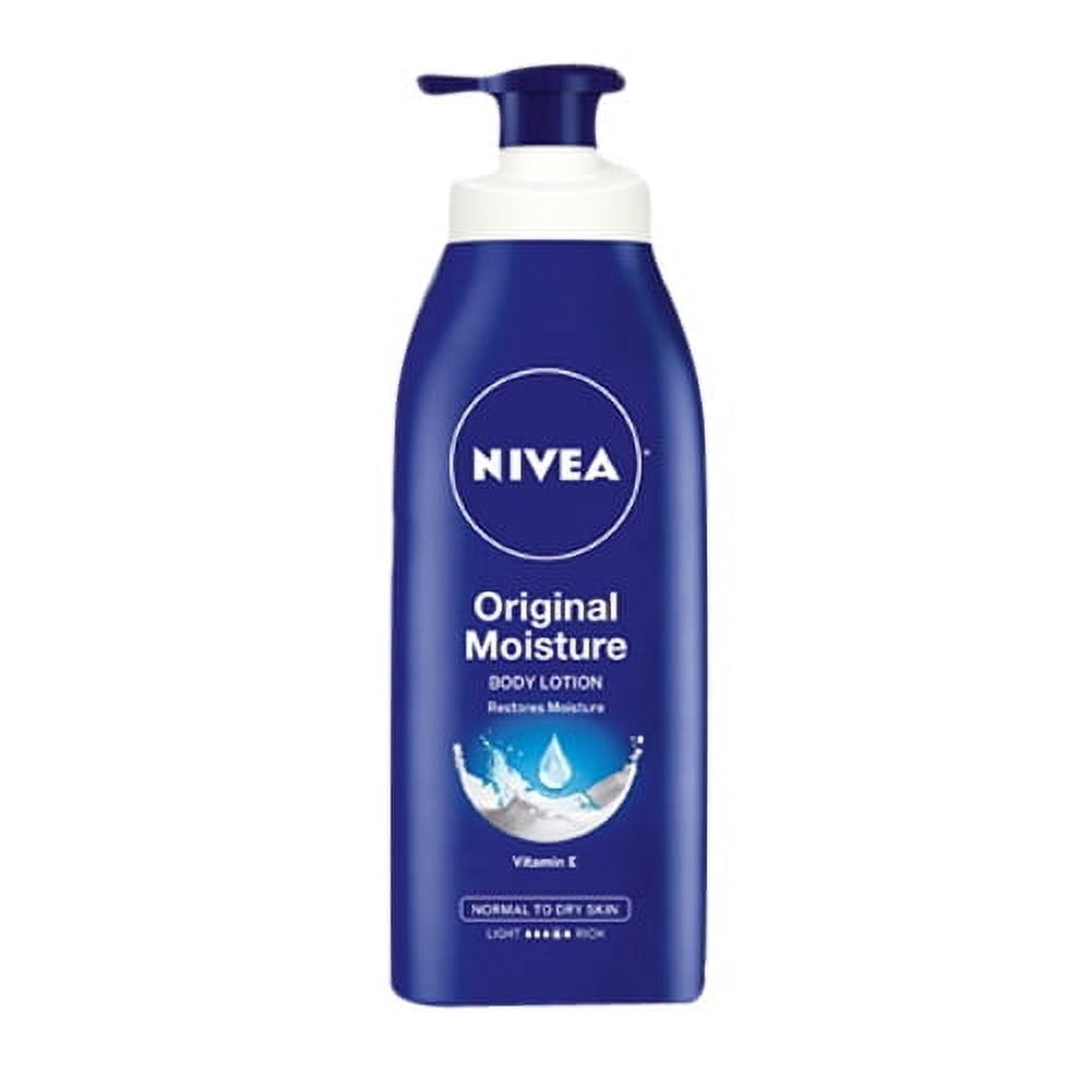 Nivea Original Moisture Body Lotion For Normal To Dry Skin - 16.9 Oz