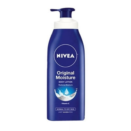 Nivea Original Moisture Body Lotion For Normal To Dry Skin - 16.9 Oz, 2 Pack