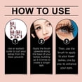thumbnail image 2 of SDOHIG 7D Waterproof Lengthening and Volumizing Mascara, Black, Intense Carbon Black Pigment, Clump-Free and Smudge-Resistant, Full Volume and Extreme Length, Dramatic Eye Look, 10g, Shade C, 2 of 4