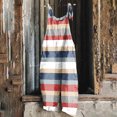 thumbnail image 1 of Fankiway Women Ladies Printed Summer Sleeveless Backless Loose Long Playsuits Rompers Jumpsuit, 1 of 5