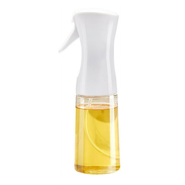 Pulverizador de aceite para cocinar, señor de aceite de oliva de vidrio de 200 ml, botella pulverizadora de aceite de oliva, accesorios de utensilios de cocina para freidora, botella pulverizadora de