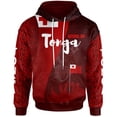 thumbnail image 2 of Nuevas sudaderas con capucha con estampado 3D del Día Nacional de Tonga, escudo de armas de Tonga, polinesia, para hombres, moda, niños, sudaderas con capucha, 2 of 5