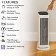 thumbnail image 6 of Honeywell Air Purifier, HFD300, 1095 sq ft, ifD Particle Washable Filter, Allergen, Smoke, Pollen, Dust Reducer, 6 of 10