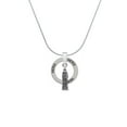 thumbnail image 2 of Delight Jewelry Silvertone London's Big Ben Clock Tower Hero Ring Charm Necklace, 18", 2 of 4