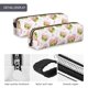 thumbnail image 4 of Fotbe Avocado Lovers Estuche para Lápices de Cuero con Estampado, Estuche con Cremallera Resistente, Organizador Compacto y Elegante para Papelería, 4 of 7