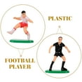 thumbnail image 5 of FESTFENDS 1 Set Soccer Cake Figurines Football Shaped Plastic Decor for Birthday Celebrations, 5 of 8