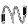 thumbnail image 3 of Metal Short Garden Hose 3ft Connectors, Drainage Hose for Dehumidifier Small Water Hose Extension High Pressure Bib Reel Extender, Drinking Water Hose for RV Outdoor 3Ft, 3 of 8