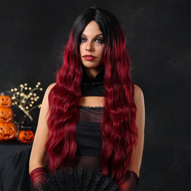 Peluca rizada de encaje Peluca realista de moda para mujer con redecilla para el cabello