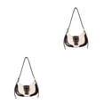 thumbnail image 4 of Youkk Practical Underarm Bag For Effortless Organization Gifts Wide Application Ladies Underarm Bags brown 2Set, 4 of 6