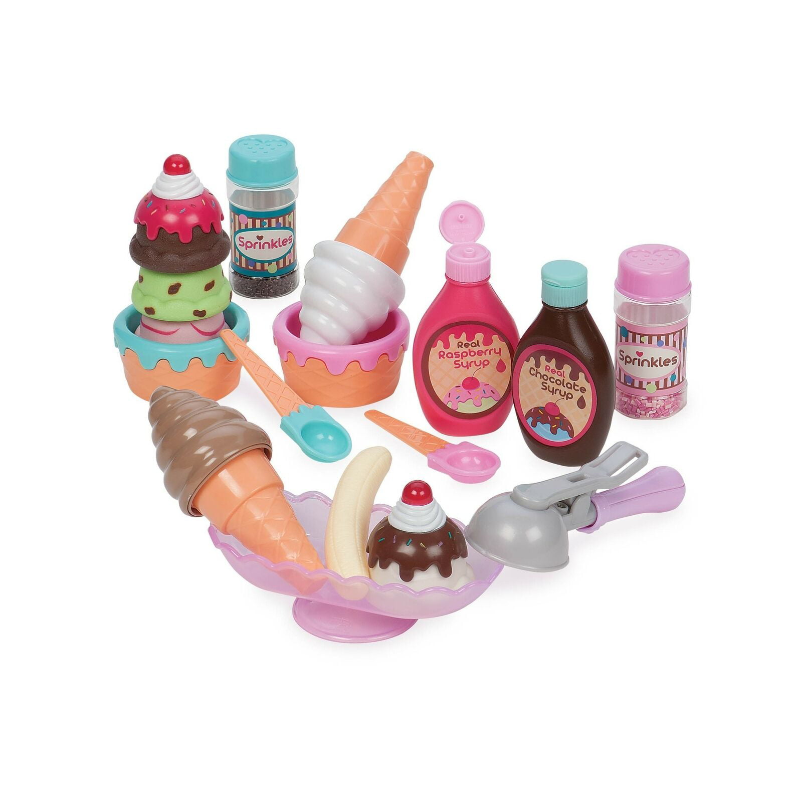 Play Circle by Battat � Sweet Treats Ice Cream Parlour Playset � Sprinkles Cups 
