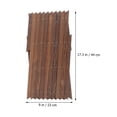 thumbnail image 2 of OULII Brown Plastic Garden Fence for Pet Use Yard Scene Decor  with Delicate Workmanship 79.5 Inch, 2 of 8