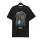 thumbnail image 1 of Camiseta de algodón bordada con estampado de Ángel de palma para hombre y mujer, camisa informal de cuello redondo, Tops de pareja, alta calidad, moda de verano, nuevo, 1 of 1