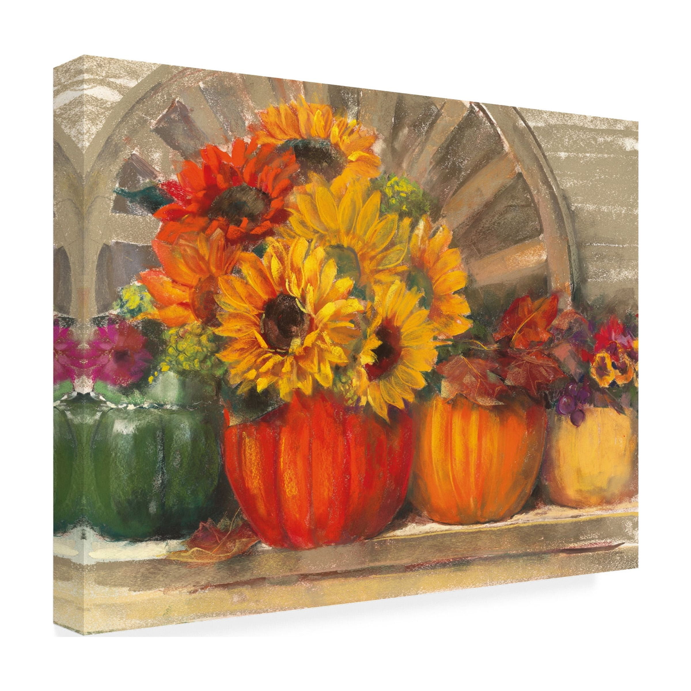 Carol Rowan 'Autumn Still Life Crop' Canvas Art