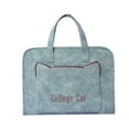 thumbnail image 1 of Maletín de negocios, bolso para documentos, para hombre y mujer, bolso para ordenador portátil de 14 pulgadas para oficina Azul, 1 of 8