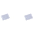 thumbnail image 2 of maskred Resin Pendant Mold Crystal with Hole Different Shapes Convenient Reliable Quality DIY Reliable Mould for Craft Projects Making Rectangle 2Set, 2 of 6
