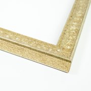 14x50 Frame Silver Solid Wood Picture Frame Width 1 Inches | Interior Frame Depth 0.375 Inches |