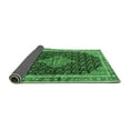 thumbnail image 2 of Ahgly Company Indoor Rectangle Medallion Emerald Green Traditional Area Rugs, 5' x 8', 2 of 4