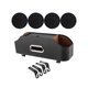 thumbnail image 1 of Caja de almacenamiento shamjiam respaldo de asiento portavasos colgantes resistente al desgaste Universal 4 Negro, 1 of 8