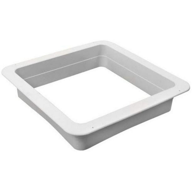 VA044527 RV Trailer Camper Roof Vent Trim Ring Birch White (1), Roof