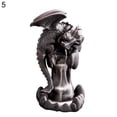 thumbnail image 2 of Backflow Dragon Incense Burner Holder Censer Meditation Ornament Decoration, 2 of 8