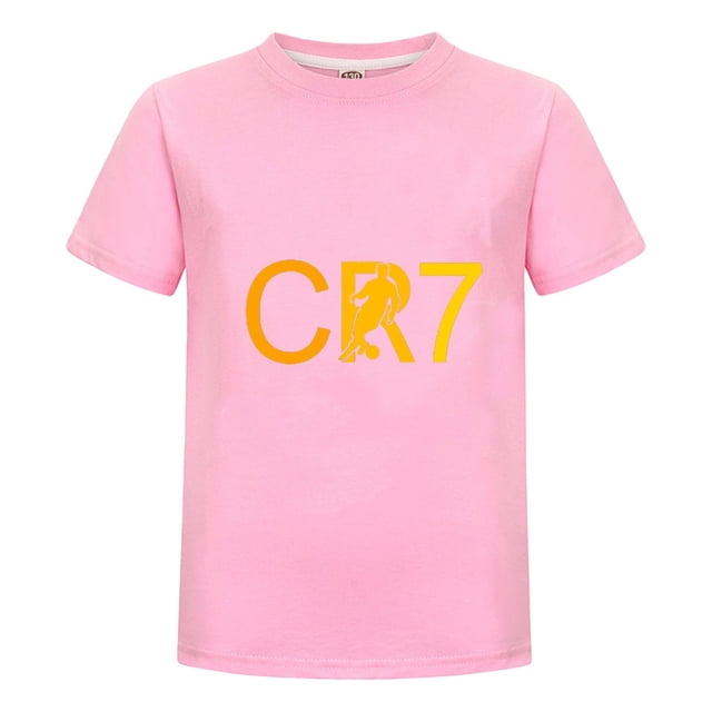 Camiseta Infantil CR7 de Verano | Estilo Futbol con Estampado