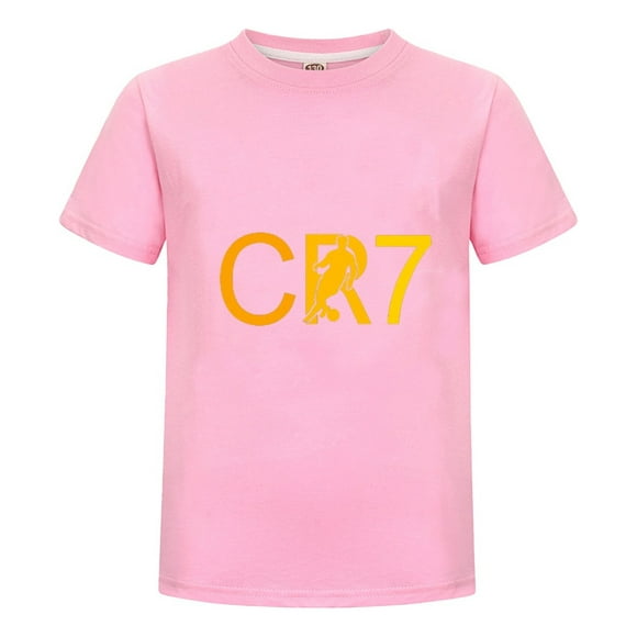 Camiseta Infantil CR7 de Verano | Estilo Futbol con Estampado