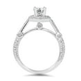 thumbnail image 2 of Pompeii 1/2ct Diamond Vintage Halo Engagement Ring 14K White Gold (G/H,I1-I2), 2 of 2