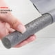 thumbnail image 5 of 37,8 pulgadas debajo del tapón del borrador de la puerta-doble protección del gris Zulema Tira de sellado de tapones de tiro de puerta, 5 of 8