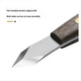 thumbnail image 5 of Cuchillo de Trinchar Hecho A Mano de Acero Al Cromo-Vanadio de Doble Filo. Herramienta de Tallado DIY para Marcar y Tallar., 5 of 5