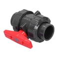 thumbnail image 4 of Swimming Pool Valve, Pipeline Connector Valve Full  Fluid  PVC Material DN40 Ball Valve, for Swimming Pools,Water Parks Irrigation,Aquarium, 4 of 8
