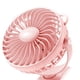 thumbnail image 2 of Mini ventilador USB, clip en 3 velocidades 360  degree portátil con batería recargable personal 1200 mAh para escritorio Cochecito Oficina de camping Rosado mayimx  Mini ventilador de escritorio, 2 of 2