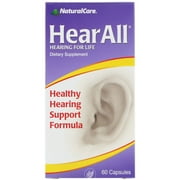 Angle View: (3 Pack) Naturalcare Products Inc HearAll 60 Capsule