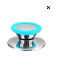 thumbnail image 3 of Universal Stainless Steel Anti-scald Pot Cover Knob Household Home Nonslip Pan Lid Kitchen Antislip Pan Lid Handle Grip Cookware Kitchenware Blue Small, 3 of 9
