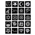 thumbnail image 2 of Kit de tatuajes temporales Wumawu, 4 unidades, pasta semipermanente, 2 of 9