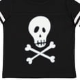 thumbnail image 4 of Inktastic Skull and Crossbones Boys or Girls Toddler T-Shirt, 4 of 5