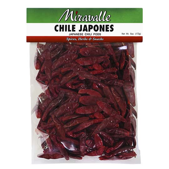 CHILE JAPONES 6oz.