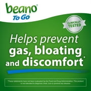 Beano To Go, Digestive Enzyme, Gas Prevention and Digestive Enzyme Supplement, 12 Count