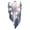 White_#A03, variant on Halloween Decorations Outdoor, 47" Hanging Ghost with LED Light, Halloween Window Decoration for Front Yard Patio Lawn Garden Party Decor Indoor Outside