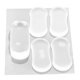thumbnail image 1 of unbranded 5Ud Topes Transparente Para Inodoro Con Almohadillas De Silicona Para Uso En Baños Y Muebles, 1 of 7