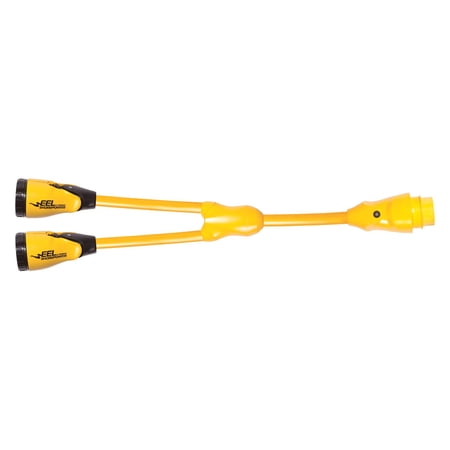 Marinco Y504-2-504 - EEL Female to Male Y-Adapter