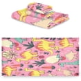thumbnail image 2 of Coolnut Cute Cartoon Dinosaur 3-Piece Towel Set,Soft Absorbent Quick Dry Bath Towels Sets,1 Bath Towel,1 Hand Towel,1 Washcloth,for Bathing Home Hotel Gym Spa Wash cloth, 2 of 7