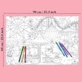 thumbnail image 3 of THE TINY GENIUS COMPANY Giant Color Poster for Kids & Adults, 35 x 24 Inches, Jumbo Coloring Poster for Floor, DIY Drawing Coloring Poster, Carnival Party Fun Activity for Family Group, 3 of 8
